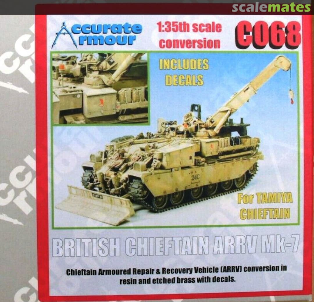 Boxart Chieftain ARRV Mk-7 C068 Accurate Armour