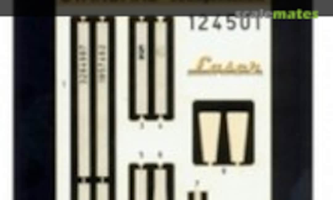 1:24 Luftwaffe Fighter Early/Standard Seatbelts (HGW Models 124501)