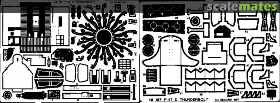 Boxart P-47 D Thunderbolt 48197 Eduard