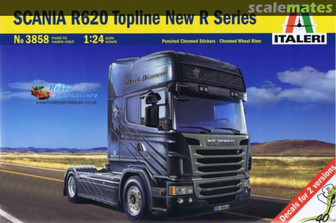 Boxart Scania R620 Topline New R Series 3858 Italeri