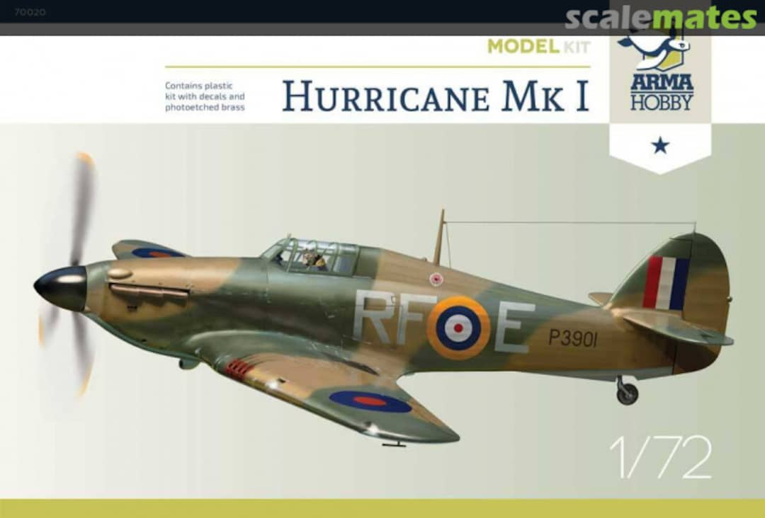 Boxart Hurricane Mk I 70020 Arma Hobby