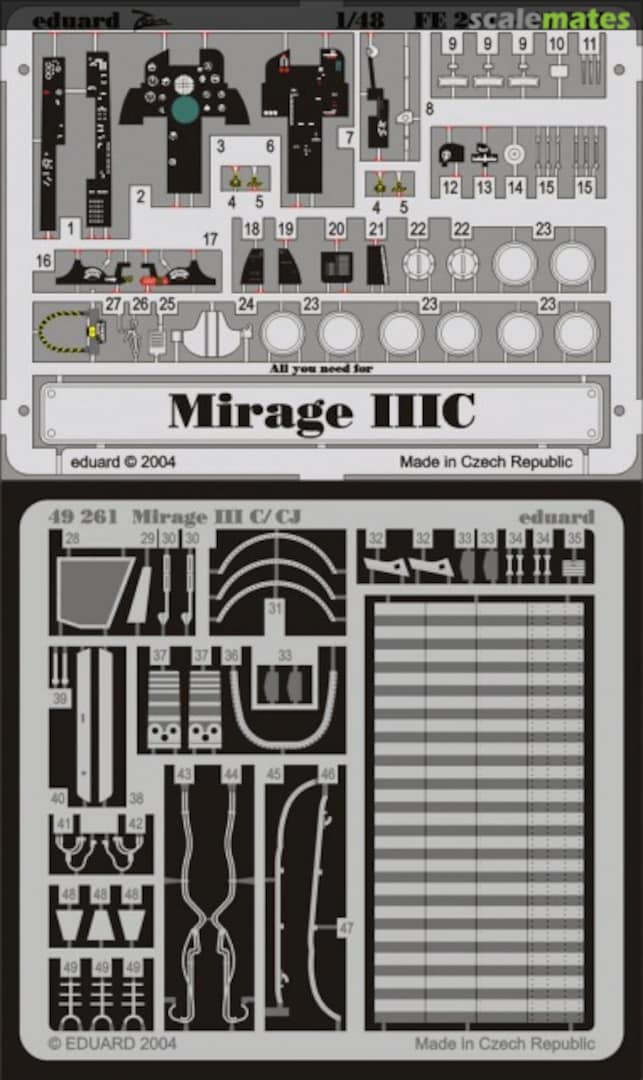 Boxart Dassault Mirage III C/CJ 49261 Eduard