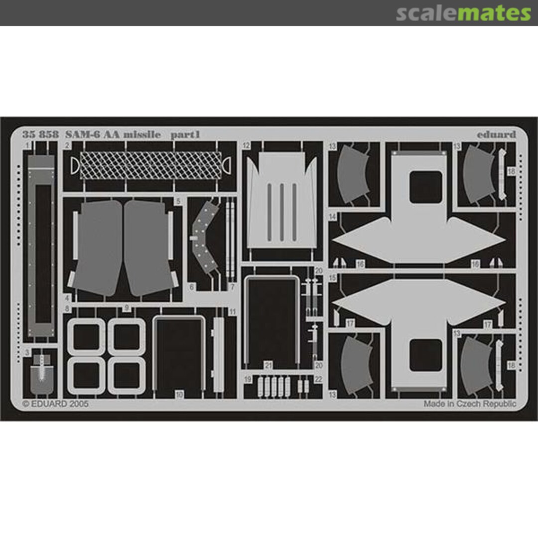 Boxart SAM-6 AA Missile 35858 Eduard