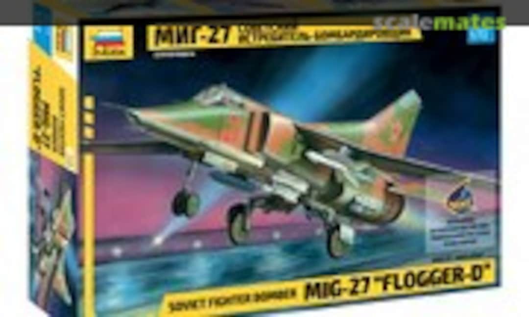 1:72 МиГ-27 Советский истребитель-бомбардировщик (Zvezda 7228)