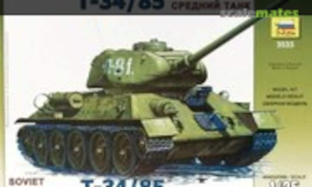 1:35 T-34/85 (Zvezda 3533)