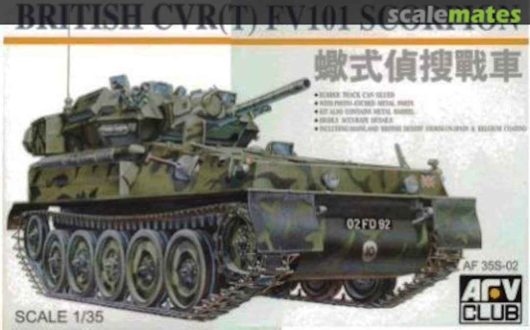 Boxart CVR(T) FV101 Scorpion AF35S-02 AFV Club