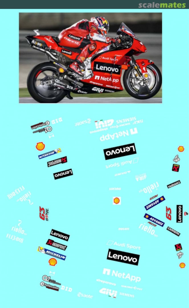 Boxart Ducati Superleggera V4  GS Decals