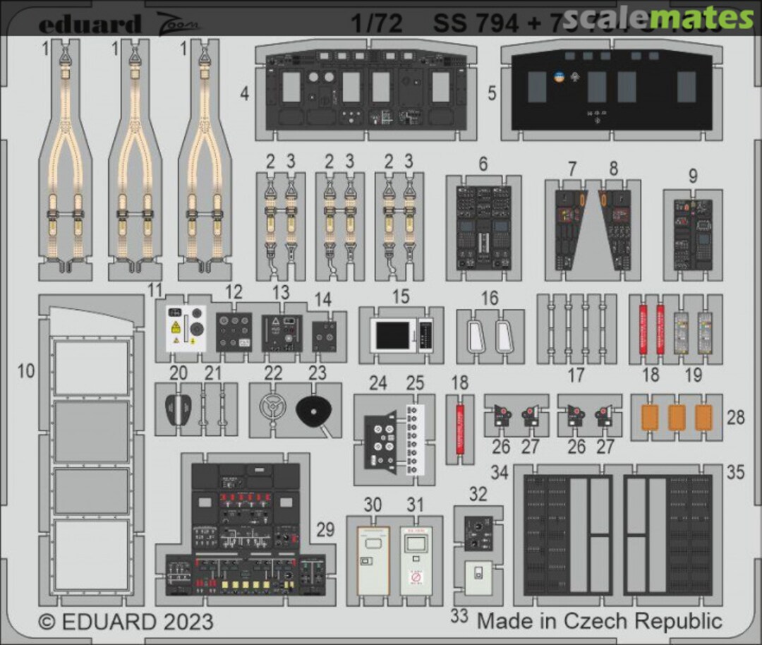 Boxart C-130J detail set SS794 Eduard