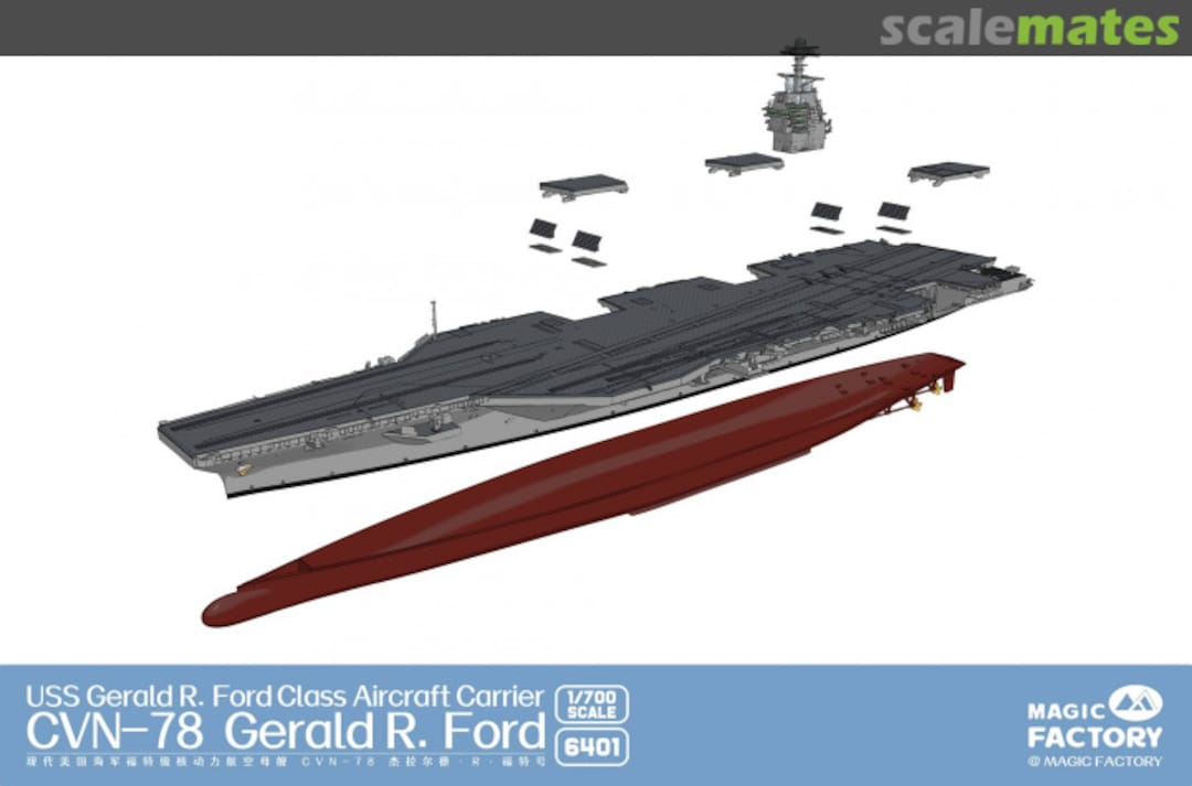 Contents USS Gerald R. Ford CVN-78 Aircraft Carrier 6401 Magic Factory