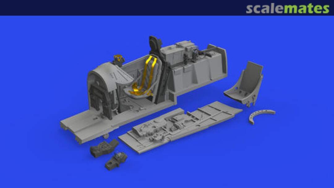 Boxart P-51D-5 Cockpit PRINT EDUARD 672363 Eduard