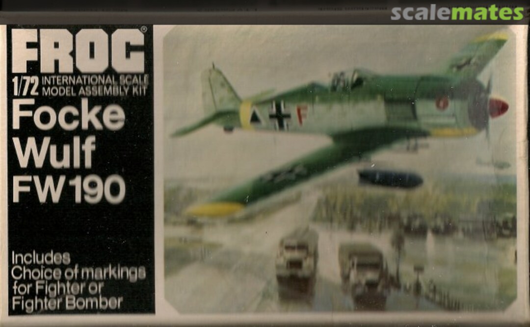 Boxart Focke Wulf Fw 190 F211 FROG