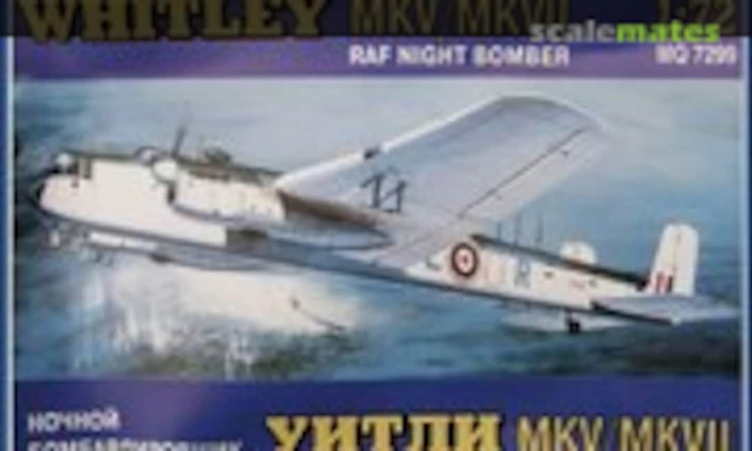 1:72 Whitley MkV/MkVII (Maquette MQ 7299)