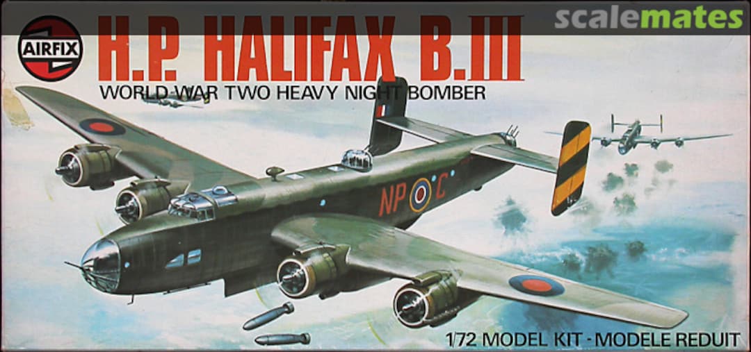 Boxart H.P. Halifax B.III 05004-7 Airfix