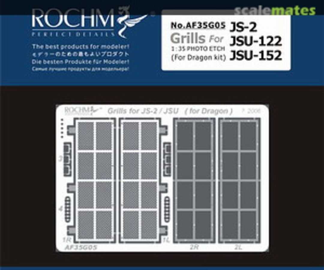 Boxart Grills for JS-2/JSU-122/JSU-152 AF35G05 Rochm