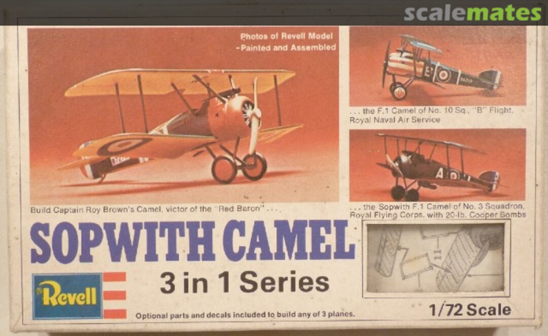 Boxart Sopwith Camel H-64 Revell