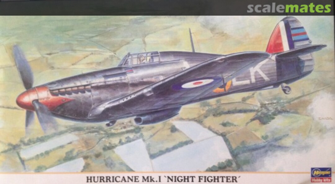 Boxart Hurricane Mk.I `Night Fighter´ 09494 Hasegawa