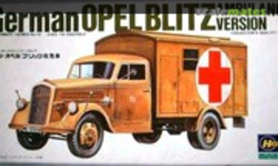 1:72 Opel Blitz Ambulance Version (Hasegawa MB-115)