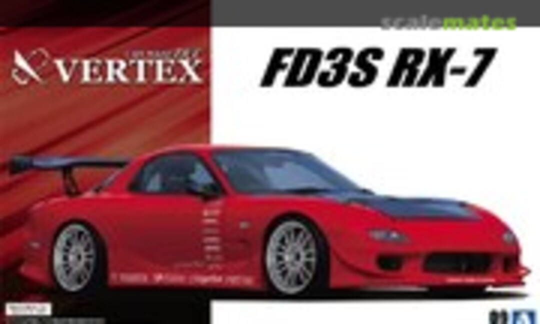 1:24 Vertex FD3S RX-7 '99 (Aoshima 052396)