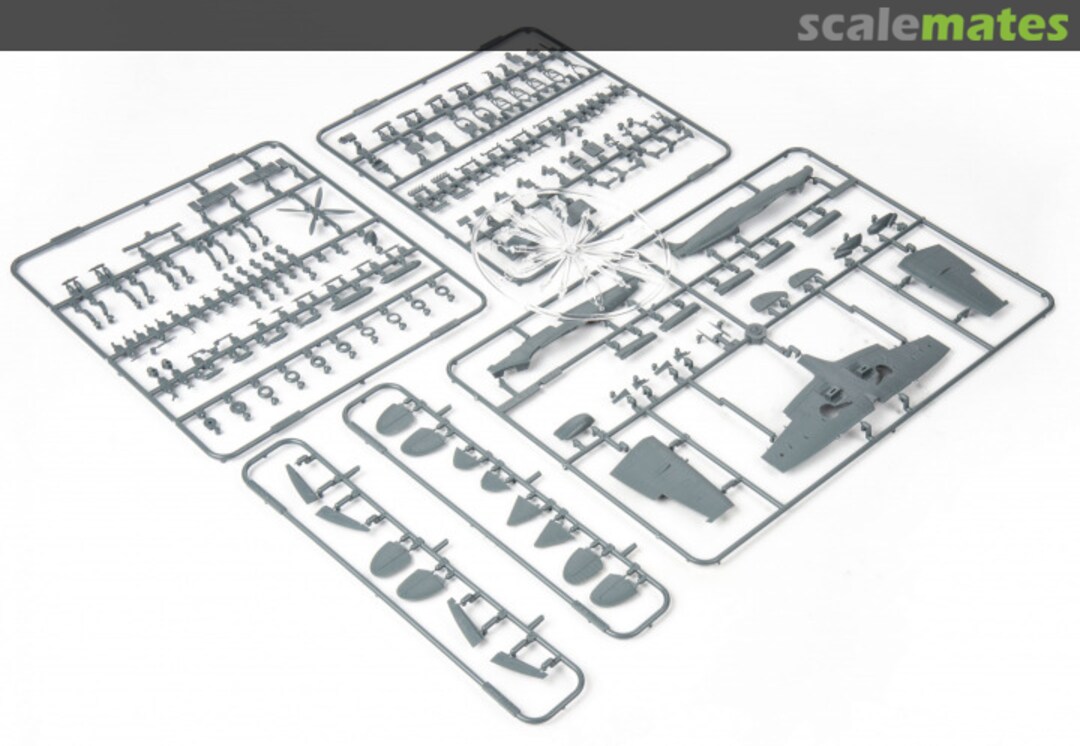 Contents Spitfire Mk.VIII 70128X Eduard