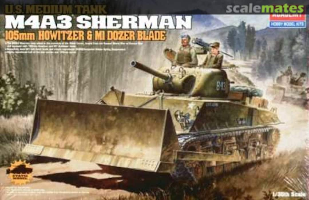 Boxart M4A3 Sherman 13207 Academy