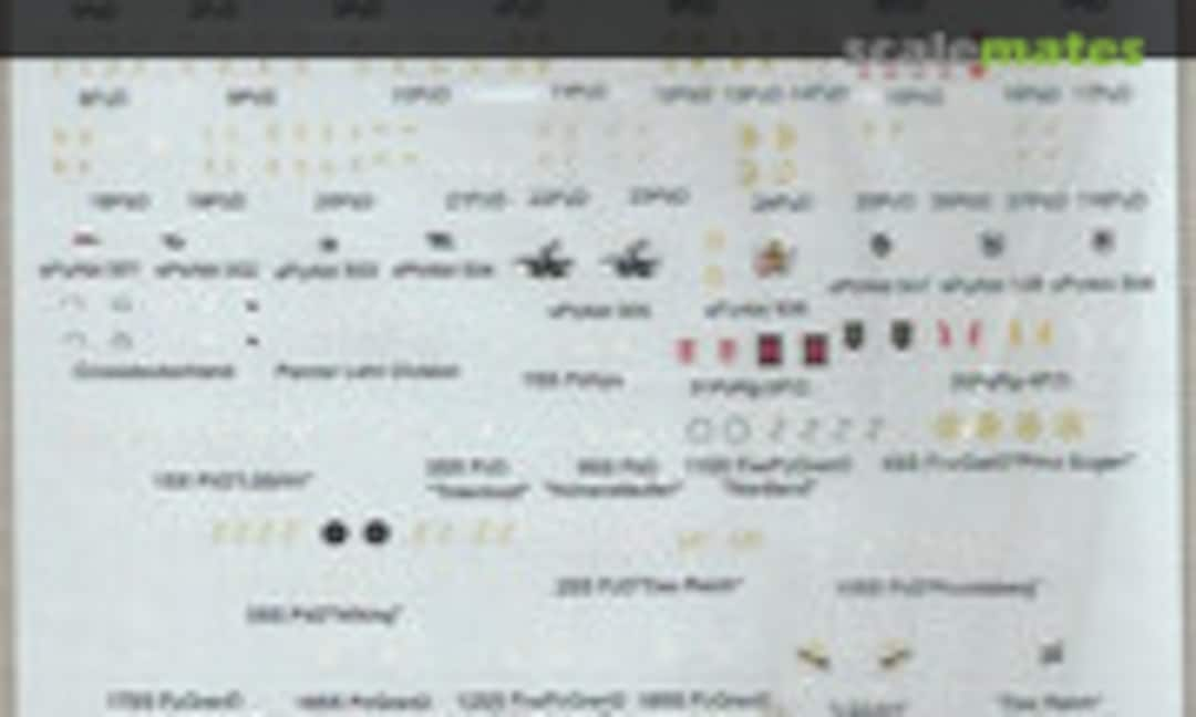 1:72 German Panzer divisions marking (ICM D.72001)