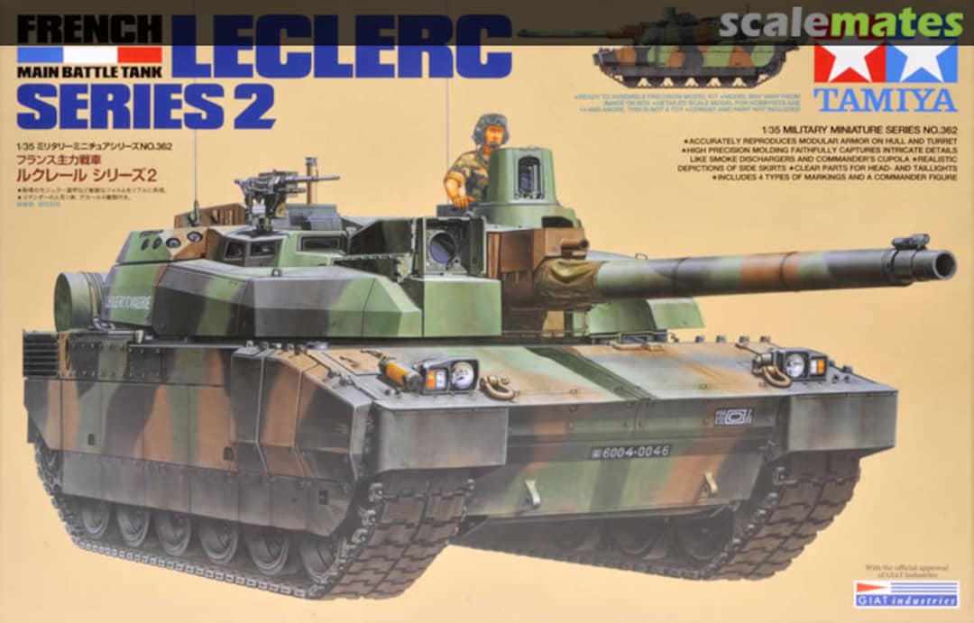 Boxart Leclerc Series 2 35362 Tamiya