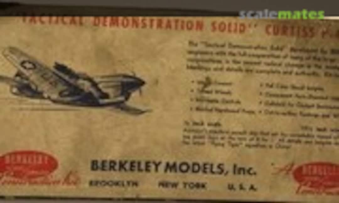 1:32 Curtiss P-40 (Berkeley Models )