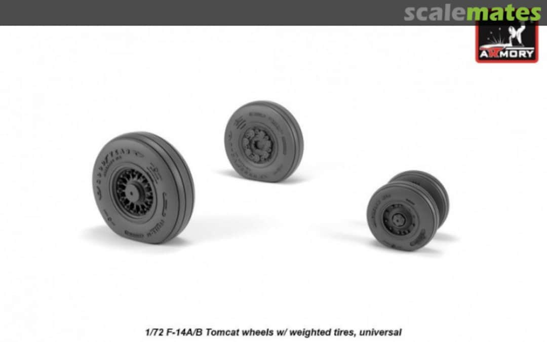 Boxart F-14A/B Tomcat wheels w/ weighted tires AW72331 Armory