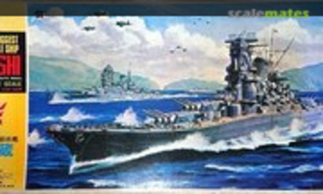 1:600 Japanese Battleship Musashi (Otaki OT1-33-1000)