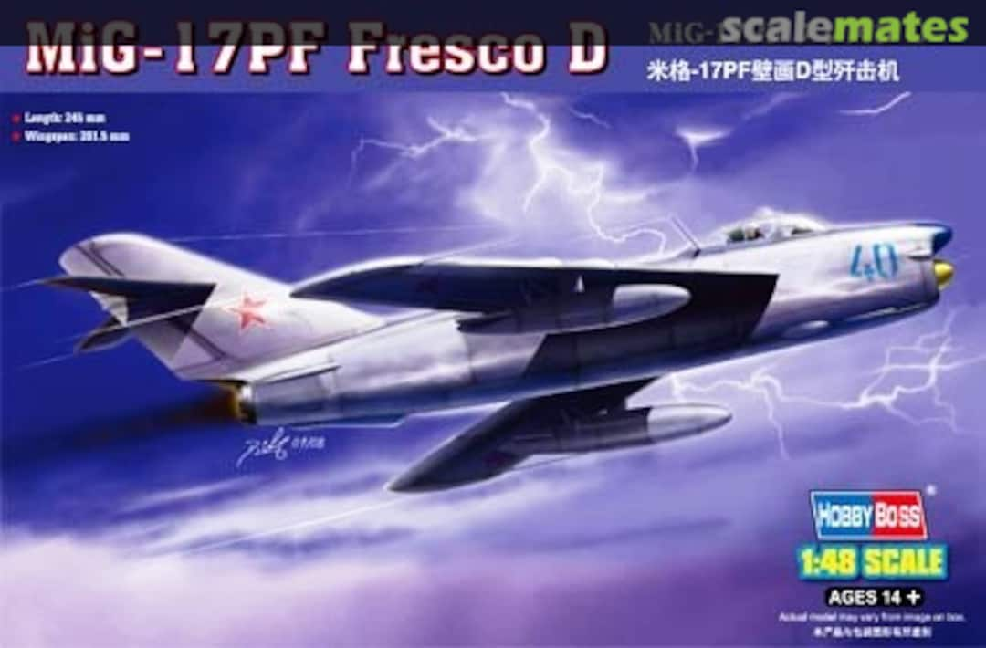 Boxart MiG-17 PF "Fresco D" 80336 HobbyBoss