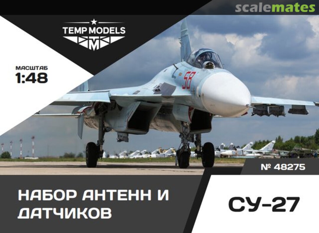 Boxart Sensing Units on Su-27 48275 Tempmodels