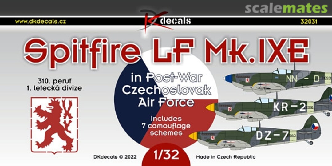 Boxart Spitfire LF Mk. IXE 32031 DK Decals