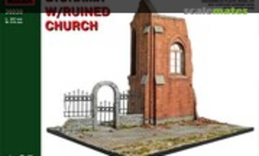 1:35 Diorama w/ruined church (MiniArt 36030)