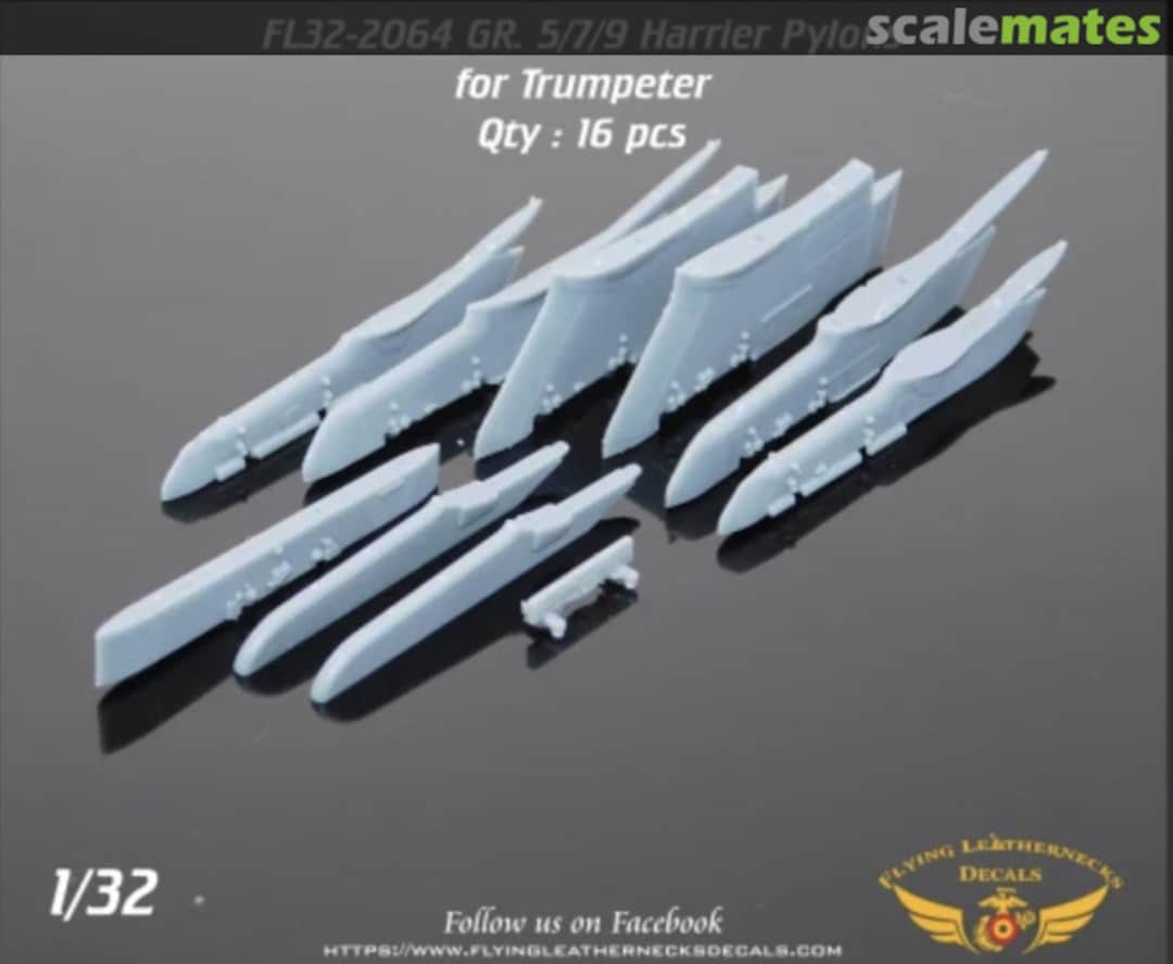 Boxart GR. 5/7/9 Harrier Pylons FL32-2064 Flying Leathernecks