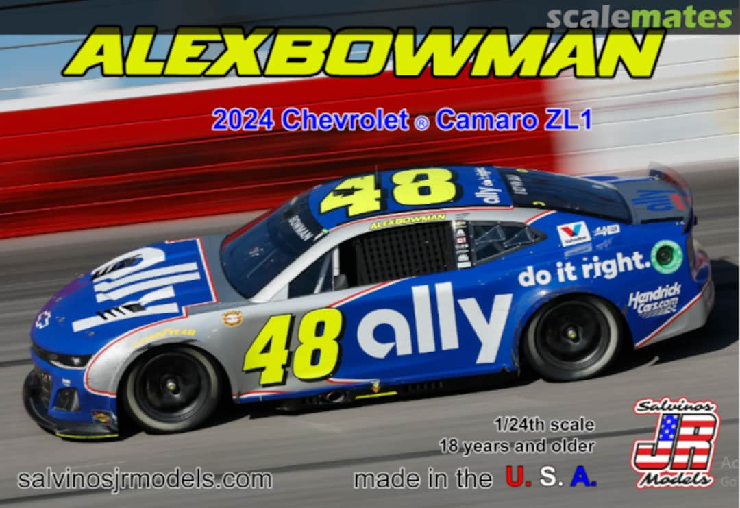 Boxart 2024 Chevrolet Camaro LZ1 HMC2024ABDA Salvinos JR Models