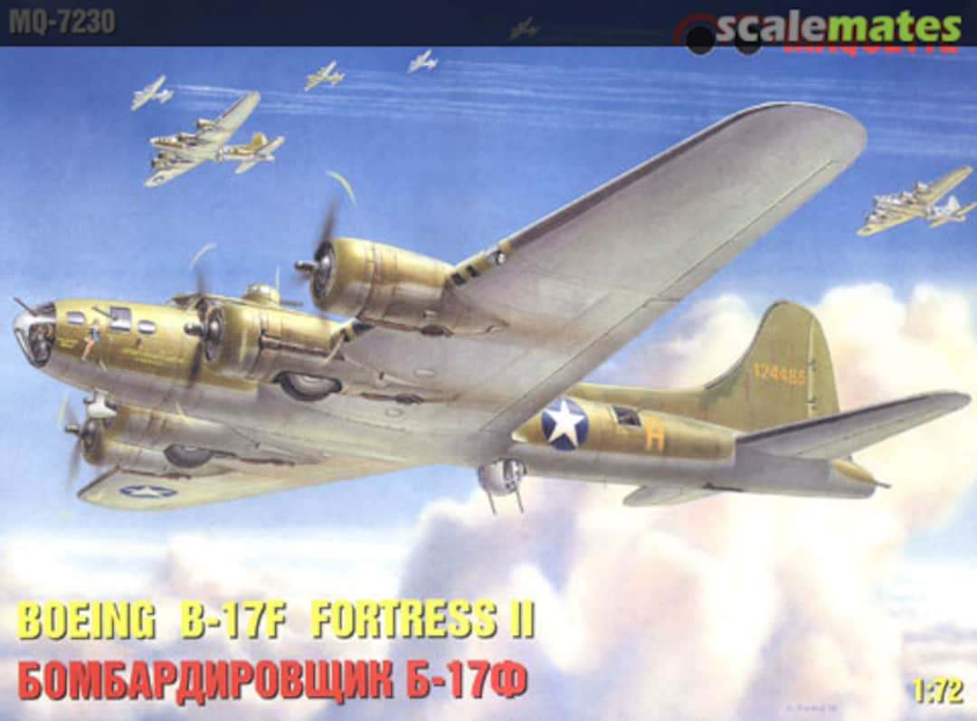 Boxart Boeing B-17F Fortress II MQ-7230 Maquette