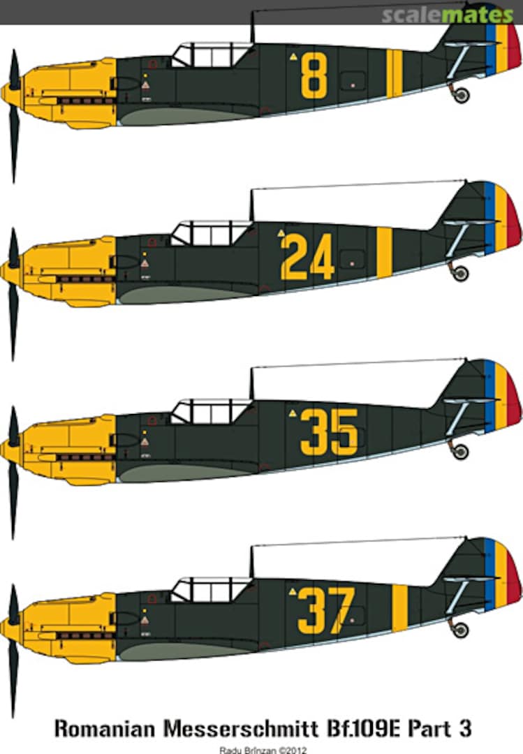 Boxart Romanian Messerschmitt Bf 109E RB-D32014 RB Productions