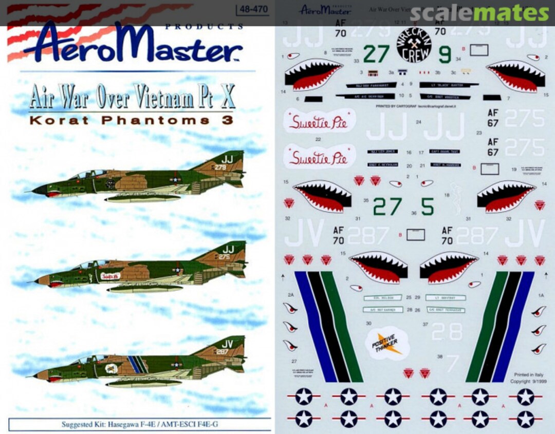 Boxart Air War Over Vietnam Pt. X 48-470 AeroMaster