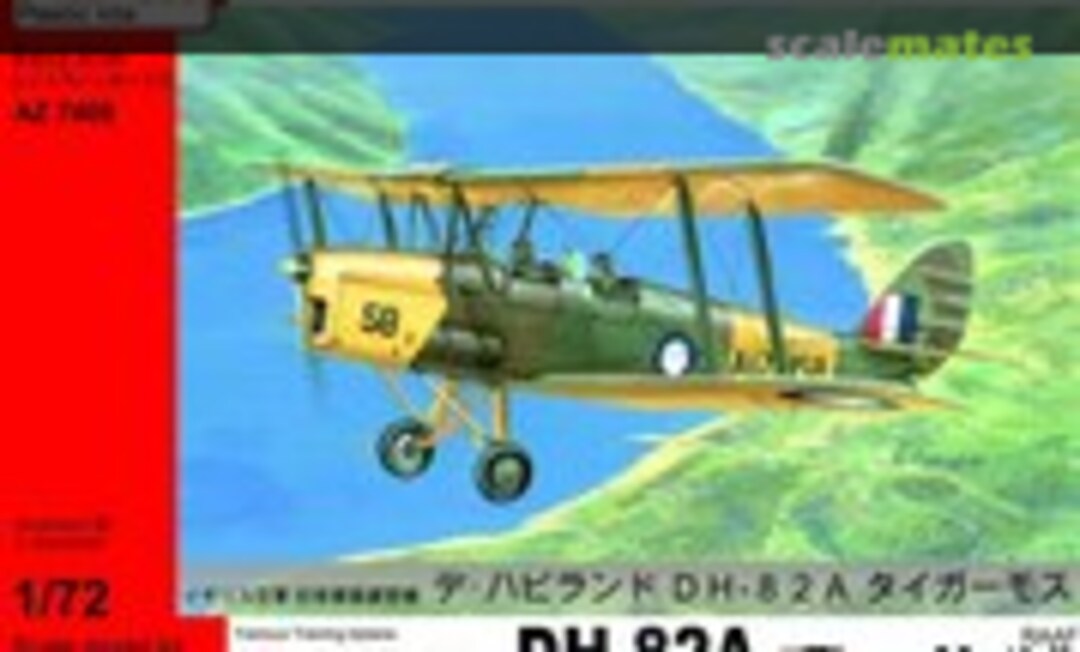 1:72 De Havilland DH 82A &quot;Tiger Moth&quot; (AZmodel AZ7408)