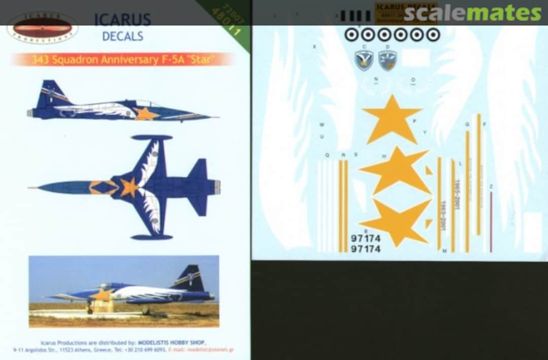 Boxart F-5A "Star" 48011 Icarus Productions