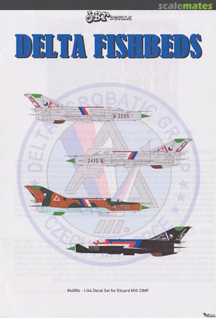 Boxart Delta Fishbeds 44004 JBr Decals