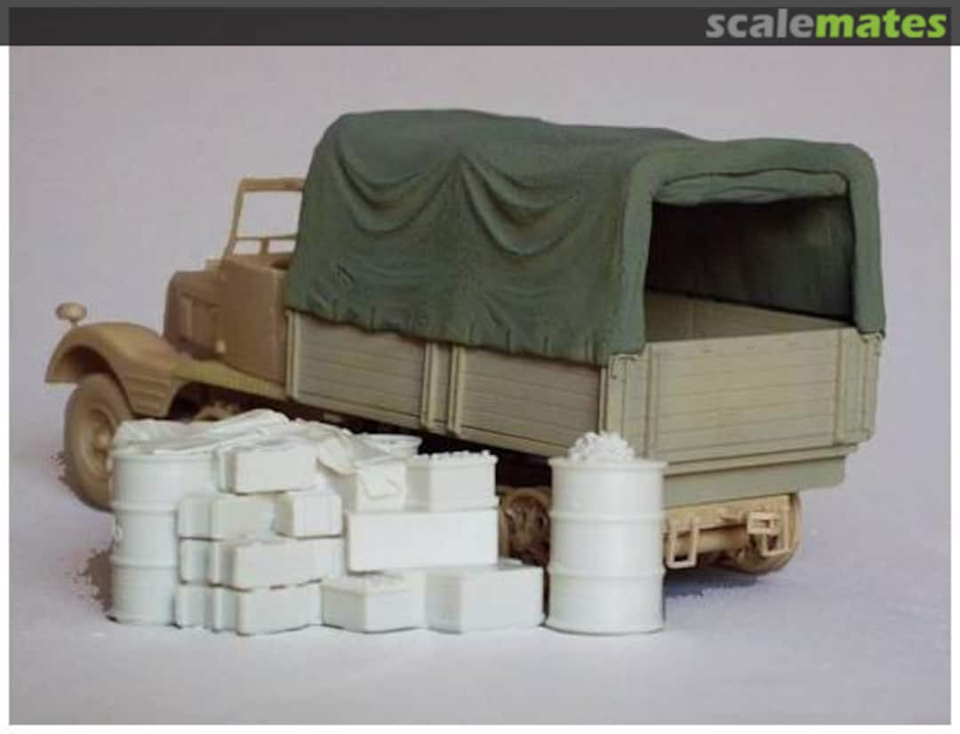 Boxart German 3 Ton Halftrack (ARV) Update 35.060.B Precision Models