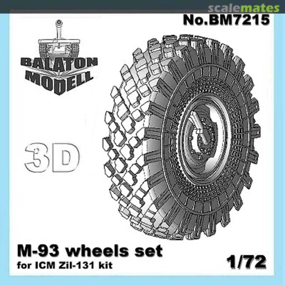 Boxart M-93 wheels set BM7215 Balaton Modell