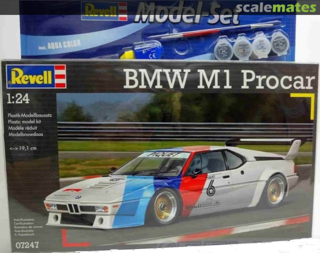 Boxart BMW M1 Procar 67247 Revell