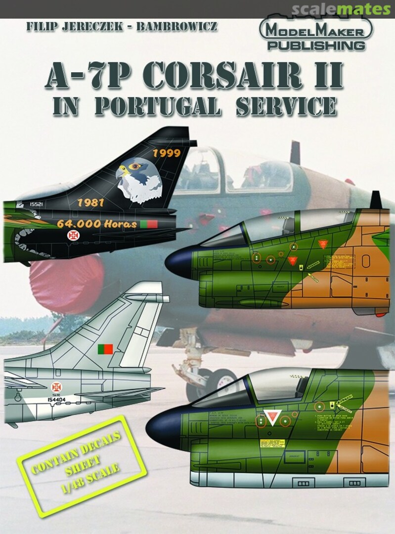 Boxart A-7P Corsair II D48062 ModelMaker