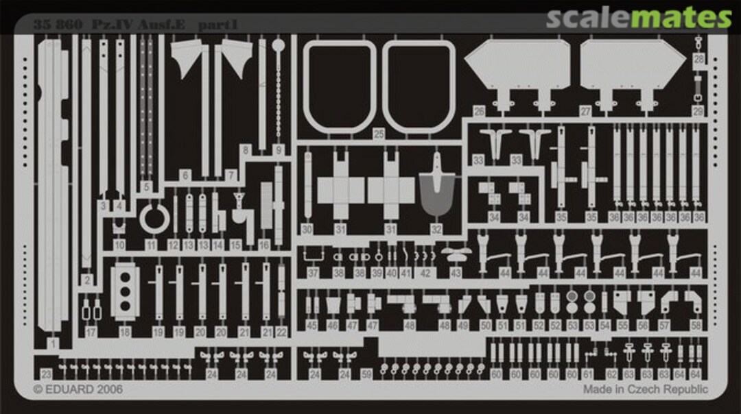 Boxart Pz.IV Ausf.E 35860 Eduard