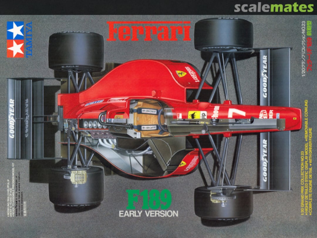 Boxart Ferrari F189 Early Version 20023 Tamiya