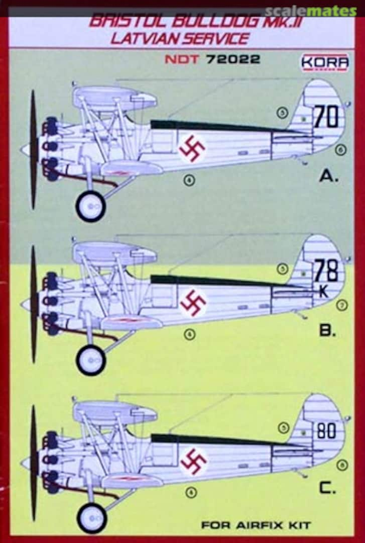 Boxart Bristol Bulldog Mk.II NDT72022 Kora Models