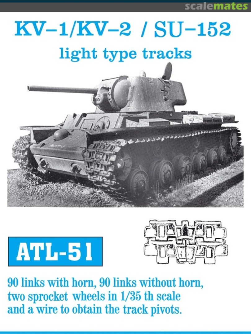 Boxart KV-1/KV-2 / SU-152 ATL-51 Friulmodel