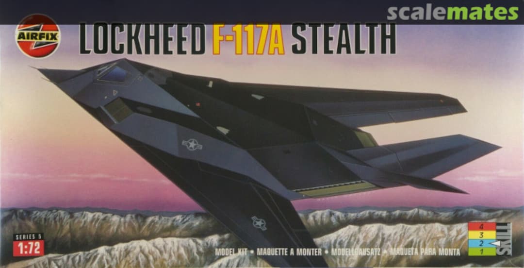 Boxart Lockheed F-117A Stealth 05026 Airfix